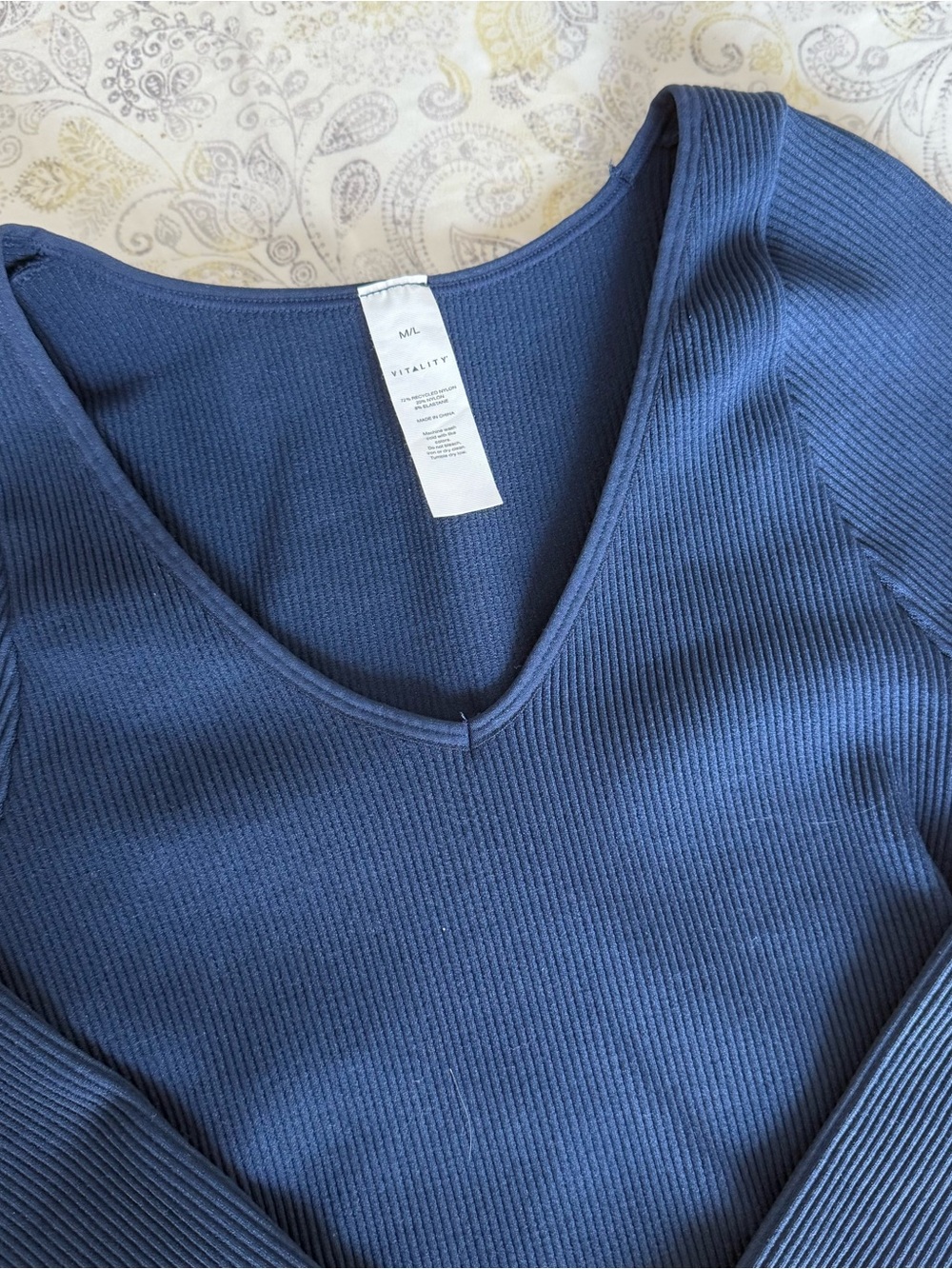Vitality Ribbed Top - Picture 2 of 2
